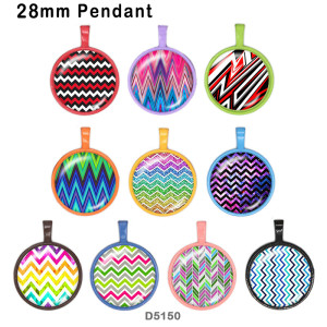 10pcs/lot color  pattern  glass picture printing products of various sizes  Fridge magnet cabochon