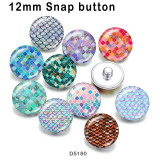 10pcs/lot  color  pattern  glass picture printing products of various sizes  Fridge magnet cabochon