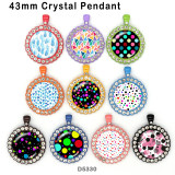 10pcs/lot  pattern  glass picture printing products of various sizes  Fridge magnet cabochon