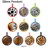 10pcs/lot  pattern  glass picture printing products of various sizes  Fridge magnet cabochon