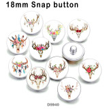 10pcs/lot  Flower  Deer glass picture printing products of various sizes  Fridge magnet cabochon