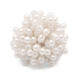 20MM  Multiple fine pearls with Alloy backing snap buttons