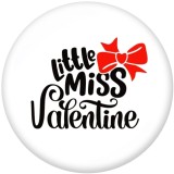 20MM  Valentine's Day  MOM  Print   glass  snaps buttons