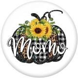 Family mother's day festival  The mobile phone holder Painted phone sockets with a black or white print pattern base