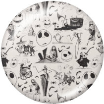 20MM  Halloween  Print   glass  snaps buttons