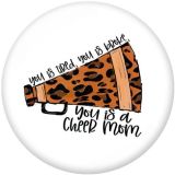 Cheer The mobile phone holder Painted phone sockets with a black or white print pattern base