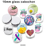 10pcs/lot  Ribbon  glass picture printing products of various sizes  Fridge magnet cabochon