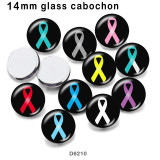 10pcs/lot  Ribbon   glass picture printing products of various sizes  Fridge magnet cabochon