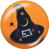 Painted metal snaps 20mm  charms  Halloween   Print