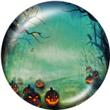 Painted metal snaps 20mm  charms  Halloween   Print