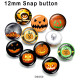 10pcs/lot  Halloween  Cat  glass picture printing products of various sizes  Fridge magnet cabochon