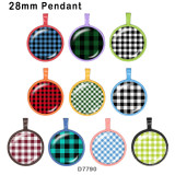 10pcs/lot pattern  glass picture printing products of various sizes  Fridge magnet cabochon