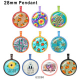 10pcs/lot  Love peace  glass picture printing products of various sizes  Fridge magnet cabochon