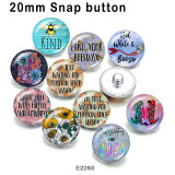 10pcs/lot KIND  Flower  glass picture printing products of various sizes  Fridge magnet cabochon