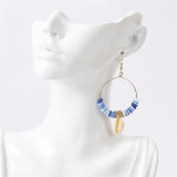 Suebony Shell Beaded Earrings Beach Style Earrings Jewelry