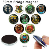 10pcs/lot  eagle lion  glass picture printing products of various sizes  Fridge magnet cabochon