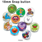 10pcs/lot  Super Smart  Cartoon  glass picture printing products of various sizes  Fridge magnet cabochon
