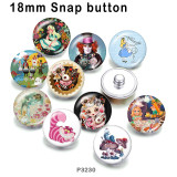 10pcs/lot  magician girl  glass picture printing products of various sizes  Fridge magnet cabochon