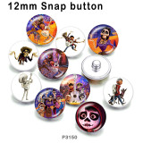 10pcs/lot  Music  Halloween  glass picture printing products of various sizes  Fridge magnet cabochon
