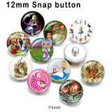 10pcs/lot  Cartoon  princess glass picture printing products of various sizes  Fridge magnet cabochon