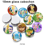 10pcs/lot  Elves   princess  glass picture printing products of various sizes  Fridge magnet cabochon