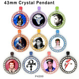 10pcs/lot  Famous music  glass picture printing products of various sizes  Fridge magnet cabochon