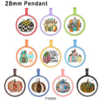 10pcs/lot  Christmas  glass picture printing products of various sizes  Fridge magnet cabochon