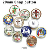 10pcs/lot  Christmas   glass picture printing products of various sizes  Fridge magnet cabochon