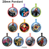 10pcs/lot  Marvel  glass picture printing products of various sizes  Fridge magnet cabochon