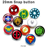 10pcs/lot  Marvel  glass picture printing products of various sizes  Fridge magnet cabochon