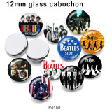 10pcs/lot  Famous music  glass picture printing products of various sizes  Fridge magnet cabochon