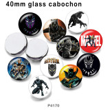 10pcs/lot  Marvel  glass picture printing products of various sizes  Fridge magnet cabochon