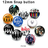 10pcs/lot  Famous music  glass picture printing products of various sizes  Fridge magnet cabochon