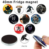 10pcs/lot  Marvel  glass picture printing products of various sizes  Fridge magnet cabochon