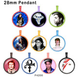 10pcs/lot  Famous music  glass picture printing products of various sizes  Fridge magnet cabochon