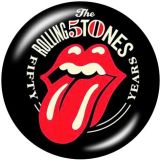 The Rolling Stones The mobile phone holder Painted phone sockets with a black or white print pattern base