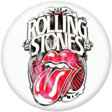 The Rolling Stones The mobile phone holder Painted phone sockets with a black or white print pattern base