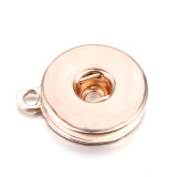 snap Silver golden rose gold gun black Bright alloy  Pendant  fit 20MM snaps style jewelry