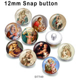 10pcs/lot  Faith  Family  glass picture printing products of various sizes  Fridge magnet cabochon