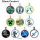 10pcs/lot  Game  glass picture printing products of various sizes  Fridge magnet cabochon