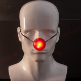 Christmas Led glowing clown red nose With battery creative party supplies fancy dress party props Halloween Christmas decoration