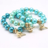 Children Alloy Aladdin Magic Lamp Pearl Bracelet Jasmine Princess Magic Lamp