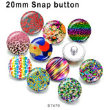 10pcs/lot  color  pattern  glass picture printing products of various sizes  Fridge magnet cabochon