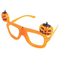 New product Halloween LED light-up glasses, funny pumpkin glasses for prom party, Halloween costume