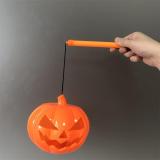 Halloween led pumpkin lantern portable with sound luminous pumpkin bucket ghost festival pumpkin sugar bowl halloween decoration