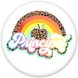 20MM  rainbow  Paia  Admin  Apple  Print   glass  snaps buttons