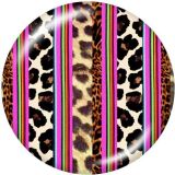 Leopard The mobile phone holder Painted phone sockets with a black or white print pattern base