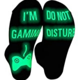 IAM playing gaming DO NOT DISTURB socks