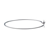 2pcs/pack Stainless steel bracelet Gold/steel color fashion personality bracelet Bracelet jewelry outer diameter 64mm