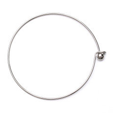 2pcs/pack Stainless steel bracelet Fashion personality bracelet Bracelet jewelry wholesale outer diameter 68mm